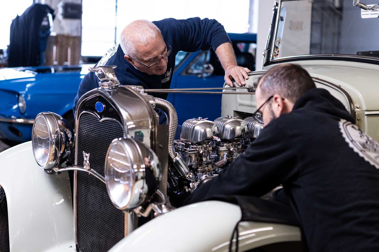 Hot Rod Reparatur US Car Werkstatt Saar